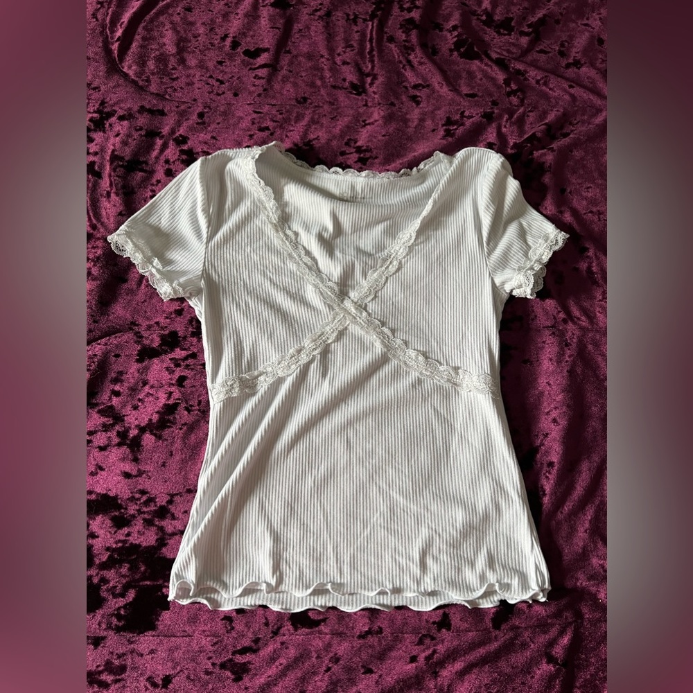 white short sleeve